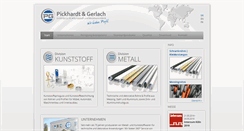 Desktop Screenshot of pickhardt-gerlach.de